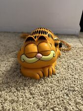 Vintage 1988 Tyco Garfield Landline 1207 Telephone Eyes Open & Close UNTESTED  picture