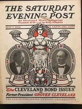 Illustrated Saturday Evening Post May 7th, 1904 J. J. Gould Victorian Cover Art picture