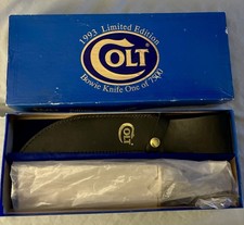 Colt Limited Edition 1993 Bowie Knife #3497 of 7500 Brand New picture