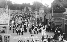 Al-Tro Island Amusement Park Boardwalk Albany Troy New York NY - Reprint picture