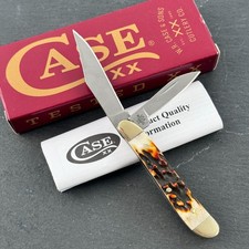 Case XX Peanut Genuine Red Stag Pocket Knife Stainless Steel 09443 picture