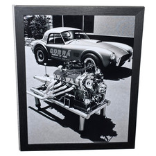 Framed 1965 Shelby American Cobra 289 Dragonsnake - Ready to Display 8.5x11 picture