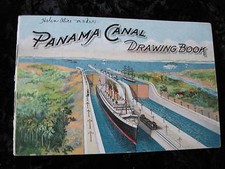 1914 Panama Canal Drawing Book Complements of Macklem Backing Company  picture