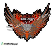 New Upwinged Fire Eagle Harley-Davidson Bar & Shield Logo Emblem 12