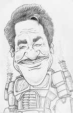 Transformers: Optimus Voice Actor Peter Cullen - Original Art COA - NOT a Print picture