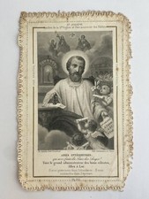 OLD PIOUS IMAGE KNIFE ST JOSEPH GUARDIAN OF THE HOLY CHURCH picture