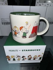 Starbucks x Peanuts Snoopy 14-ounce Ceramic Mug 2026 / VERY LIMITED / NEW picture