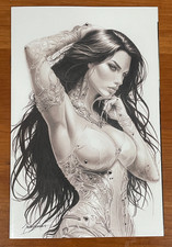 Witchblade #21 Natali Sanders SDCC Sketch Virgin, NM+ ONLY 500 COPIES SOLD OUT picture