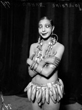 Josephine Baker With Dress 4x6 Picture Celebrity Print picture