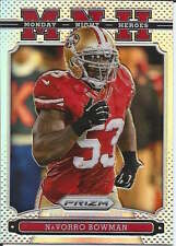 Navorro Bowman 2013 Panini Prizm Monday Night Heroes parallel insert card 17 picture
