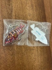 Shikoku Aquarium Gacha Gacha Keychain Red Grouper Set of 2 picture