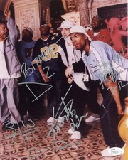 D12 (x4 with Proof) ~ Signed Autographed Purple Hills Photo Eminem D-12~ JSA COA picture