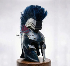 ZAIN King Agamemnon Greek Helmet Metal Movie Inspired Warrior Helmet Trojan War picture