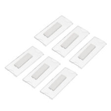 1.17x2.93inch Name Tags Kit,6pcs Acrylic Name Badge Holders Clear Label Holders picture