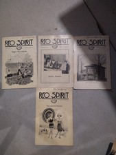 Vintage 1920s Reo Spirit Magazine Lot (4) REO Motor Car Co Lansing MI 1922 1924 picture