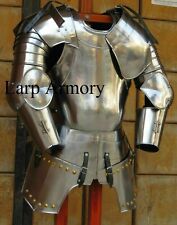 16th Century Etched Spanish Medieval Suit Of Armour Wearable Halloween Costume picture