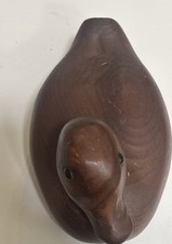 Vintage Edgecomb Woodcarver Duck Decoy Figurine Folk Art  picture