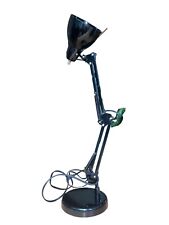 Black Intertek ARTICULATING ARM ARCHITECT DRAFTING DESK LAMP WEIGHTED BASE 27” picture