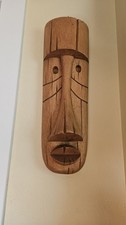SHAG MAKA MAKA MASK + PRINT No 11 2013 Josh Agle Tiki Mid Century Rare Carving picture