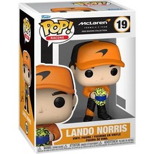 Funko POP Lando Norris McLaren Formula 1 Racing Team Figure 19 + Protector picture