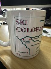 Vintage Winter Park Colorado Ski Resort Coffee Mug Cup Ceramic  picture