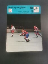 Yvan Cournoyer Ice Hockey, Ice Hockey, 1978 Meeting Editions Card,  picture