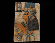 Authentic Ancient Egyptian Antiques Rare ISIS Relief Pieces Authentic BC picture