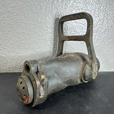 Vintage Akron Brass 4AN Navy W/Fog Nozzle  World War II-era Nice Patina 1.5” picture