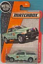 Matchbox 2015 Dodge Ram 1500 National Parks Forest Ranger Park Patrol Truck 06 picture