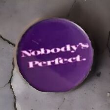 DEEP PURPLE ‘NOBODY’S PERFECT’ 1988 Pin picture