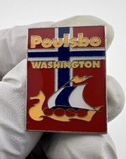 Poulso Washington Enamel Pin/Lapel. Used. picture