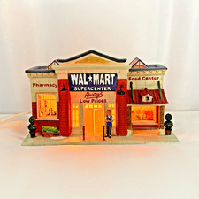 Holiday Time 2007 Traditional Vintage Collection Walmart Supercenter Village picture
