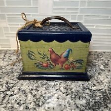 Tracy Porter The Stonehouse Farm Collection Rooster Recipe Box picture
