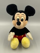 Vintage 11” Mickey Mouse Stuffed Disney Parks Disneyland Walt Disney World Plush picture
