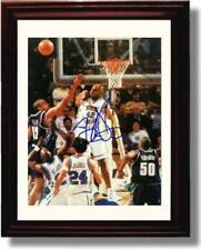 Framed 8x10 Jerry Stackhouse Autograph Promo Print - North Carolina Tarheels picture