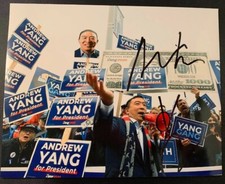 Andrew Yang For President 2020 Signed Autograph 8x10 Photo COA MATH  picture