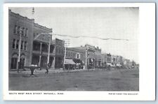 Marshall Minnesota Postcard South West Main Street Exterior 1905 Vintage Antique picture