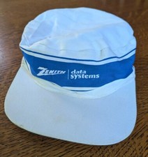 Vintage 1980's Zenith Data Systems Painters Cap / Hat Rare Computer Advertising picture