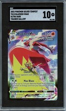 2022 Pokemon Blaziken VMax Ultra Rare SGC 10 picture