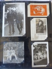 WW2 Era Unpublished Military Navy Snapshot B&W Photo Album Of 130+ LQQK picture