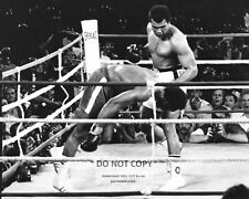 MUHAMMAD ALI KNOCKS OUT GEORGE FOREMAN IN ZAIRE IN 1974  - 8X10 PHOTO (WW073) picture