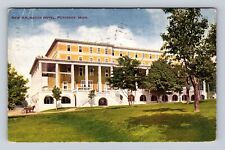 Petoskey MI- Michigan, New Arlington Hotel, Advertisement Vintage c1912 Postcard picture