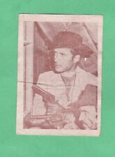 Jock O'Mahoney  Early 50's  Caramelos  Cuban  Westerns Film  Card  Rare picture