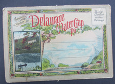 Delaware Water Gap, PA. SOUVENIR BOOKLET OF 20 PHOTO VIEWS Vintage. picture