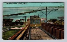 Duluth MN-Minnesota, Scenic View Of Incline Railroad, Antique, Vintage Postcard picture