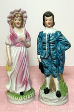 Vintage FLAMBRO Pinkie And Blue Boy Figurines Set of 2 Couple - 8