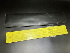 Vintage Pickett Microline 140 Slide Rule with Case picture
