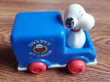 Vintage PEANUTS Toy 1950’s Snoopy's Ice Cream Truck & Removable Snoopy picture