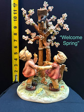 Goebel M.I. Hummel “Welcome Spring” Century Collection Porcelain Signed TMK7 picture