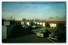 c1950's El Rancho Motel & Restaurant Classic Car Los Angeles California Postcard picture